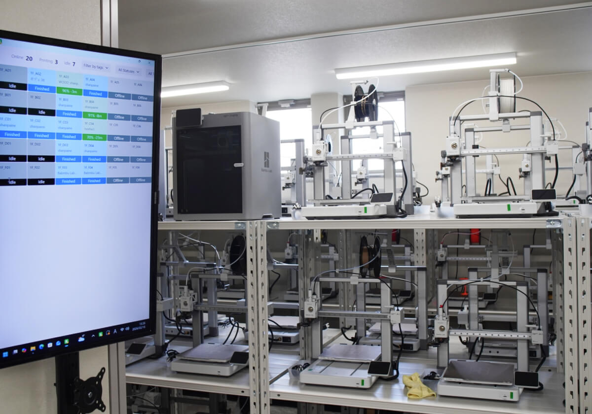 Mirror Farmの3Dプリンター管理システム