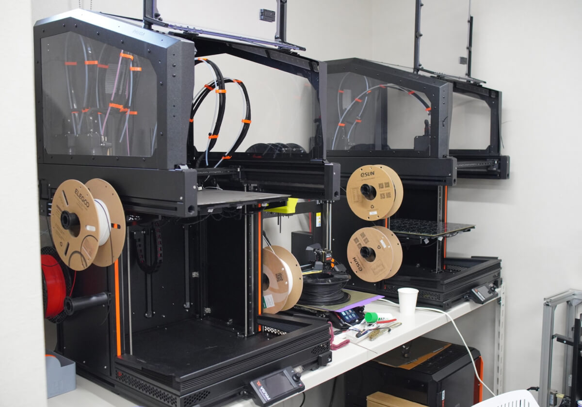 Mirror Farmの産業用3Dプリンター設備